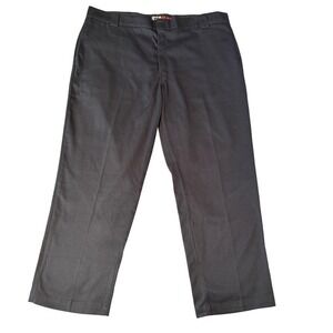 Dickies Black Pants Work‎ Slacks Mens 874 Original Fit Flex Straight Leg 44x30